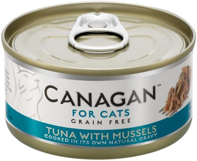Canagan Cat Tuňák a mušle 75 g