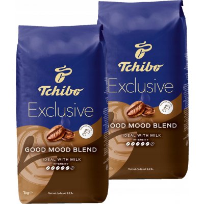 Tchibo Exclusive Good Mood Blend zrnková 1 kg – Hledejceny.cz
