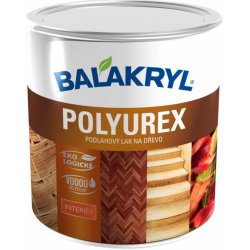 Lak na dřevo Balakryl Polyurex V1604 0,6 kg bezbarvý