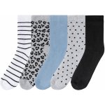 Pepperts Dívčí termo ponožky 5 párů bílá modrá námořnická modrá šedá – Zboží Mobilmania
