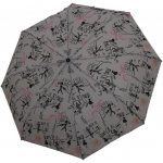 Doppler Mini Fiber Shopping dámský skládací deštník sv.šedý – Zboží Dáma