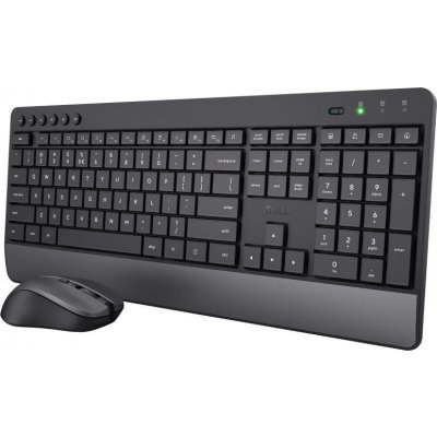 Trust Trezo Comfort Wireless Keyboard & Mouse Set 24919 – Hledejceny.cz