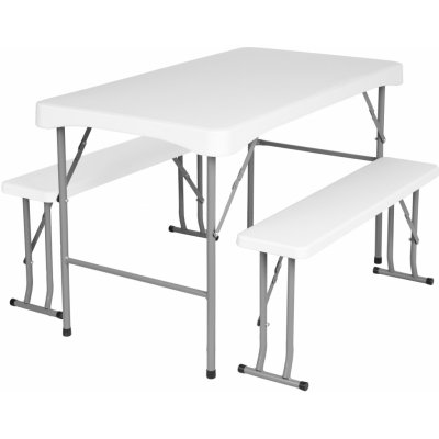 Oasi Casa Pivní set Stanley bílá 113x69,5x62 cm – Zboží Dáma