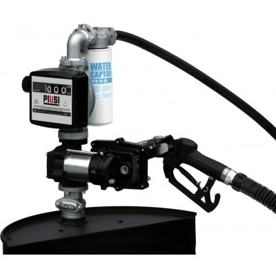 Výdejní sestava na naftu a benzín EX50 DRUM DC PIUSI 12 V Provedení: bez kabelů, Průtokoměr: bez průtokoměru, Výdejní pistole: manuální SELF 3000 – Sleviste.cz