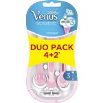 Gillette Venus Sensitive Smooth 6 ks – Zboží Dáma