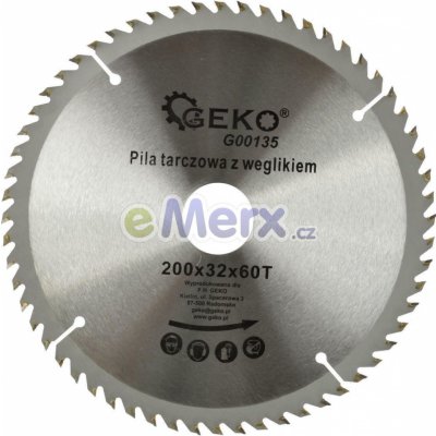 GEKO Kotouč pilový vidiový, 200x32x60T – Hledejceny.cz