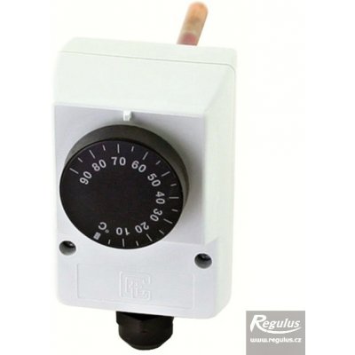 Regulus Termostat prov. zakryt. na jímku 0-90°C, čidlo 6,5x100 10781 – Sleviste.cz
