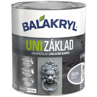 Balakryl uni základ 0.75 l šedá – Zboží Mobilmania