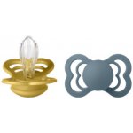 Bibs Supreme silikon Mustard petrol 2 ks – Zboží Dáma