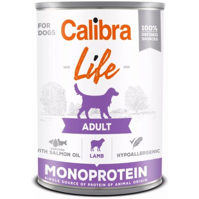 Calibra Life Dog Adult Lamb 400 g