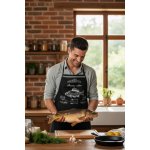 Forbyt Zástěra Barbecue Time černá – Zboží Dáma