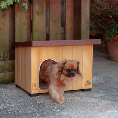 Ferplast Baita 50 dřevěná bouda pro psy 56 x 46,5 x 41,50 cm – Zboží Dáma