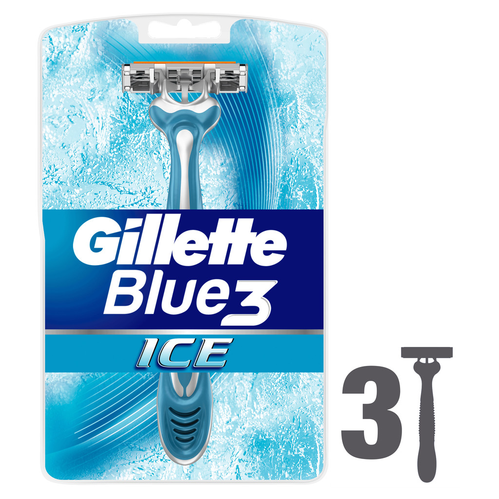 Gillette Blue3 Ice 3 ks