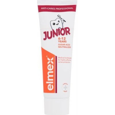 Elmex Anti-Caries Professional Junior 6-12 Years 75 ml – Hledejceny.cz