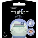 Wilkinson Sword Intuition Dry Skin 3 ks – Zbozi.Blesk.cz