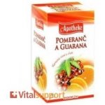 Apotheke Pomeranč a guarana čaj 20 x 2 g – Sleviste.cz