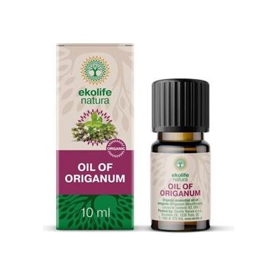 EKOLIFE NATURA Oil of Origanum 10 ml (Esenciální olej z Oregána)