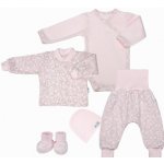 Esito Souprava do porodnice Zája Delicate pink 3 dílná růžová – Zboží Dáma