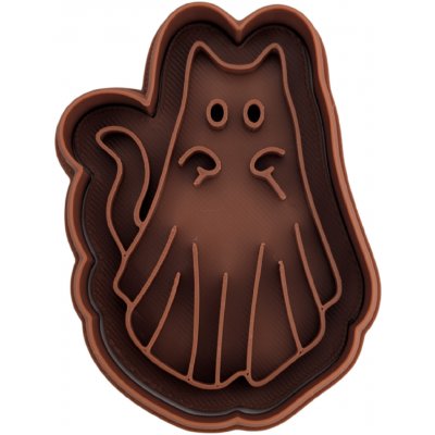 Pan Piškot Vykrajovátko s razítkem Kočkoduch s ocáskem | Halloweenské pečení – Hledejceny.cz