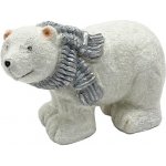 Prodex Lední medvěd se šálou větší 23x14 cm 5330 – Hledejceny.cz
