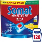Somat Excellence 3v1 tablety do myčky Lemon 120 ks – Hledejceny.cz