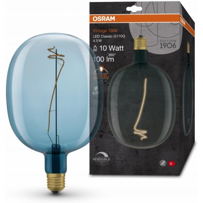 Osram LED žárovka VINTAGE BALLON 4.5W 1600K DIM – Zboží Živě