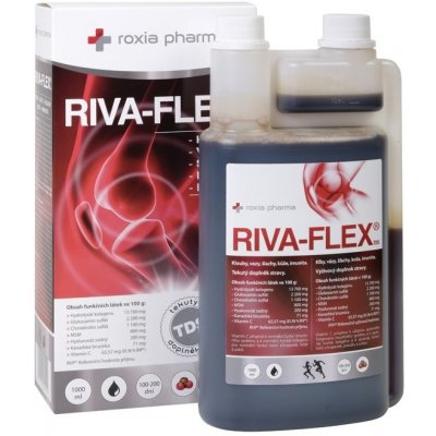 Roxia Pharma Riva-Flex 1 l Příchuť: Brusinka