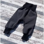 Yháček Softshellové kalhoty letní, antracit/černá – Zboží Mobilmania