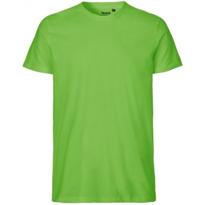 Neutral pánské tričko Fit z organické Fairtrade bavlny Limetková