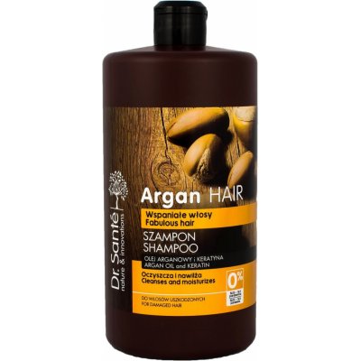 Dr. Santé Argan hydratační šampon pro poškozené vlasy Argan Oil and Keratin Cleanses and Moisturizes 1000 ml – Zbozi.Blesk.cz