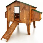 Polly Duplex 4 x L Kurník 195 x 120 x 142 cm – Sleviste.cz