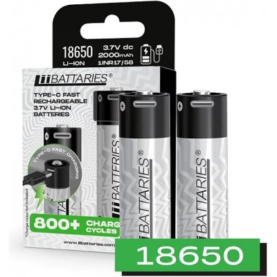 LIIBATTARIES 2000 mAh USB-C LIB510842 – Zboží Živě