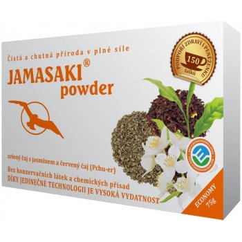 Phoenix Division Jamasaki powder zelený jasmínový a červený čaj 75 g