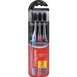 Colgate Zubní kartáček Charcoal Slim Soft 3 ks – Hledejceny.cz