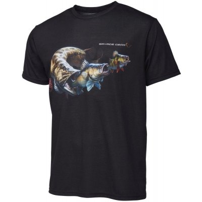 Savage Gear Tričko Cannibal Tee Black – Hledejceny.cz