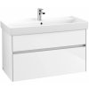Koupelnový nábytek Villeroy & Boch Collaro skříňka 95.4x44.4x54.6 cm závěsná pod umyvadlo bílá C01100DH