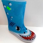 Demar Stormer Print AR žralok – Zboží Dáma