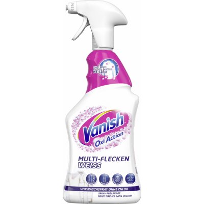 Vanish Oxi Action sprej na odstraňování skvrn na bílé prádlo 750 ml – Zboží Dáma