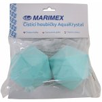 MARIMEX Houbičky čistící AQUAKRYSTAL - sada 2 ks, 10961004 MARIMEX Houbičky čistící AQUAKRYSTAL - sada 2 ks, 10961004