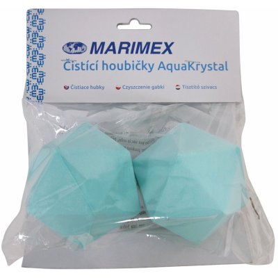MARIMEX 10961004 Aquakrystal čistící houbičky (2 ks) – Zboží Dáma MARIMEX 10961004 Aquakrystal čistící houbičky (2 ks) – Zboží Dáma