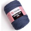 Příze Pletací / háčkovací příze YarnArt MACRAME CORD 5mm 761 tmavě modrá, jednobarevná, 500g/85m