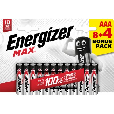 Energizer Max AAA 12 ks E303340900 – Zbozi.Blesk.cz