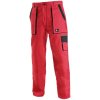 Pracovní oděv Canis CXS Luxy Elena dámské montérkové kalhoty červeno-černé
