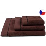 Sleep-well Osuška Star tmavě hnědá 70 x 140 cm – Sleviste.cz