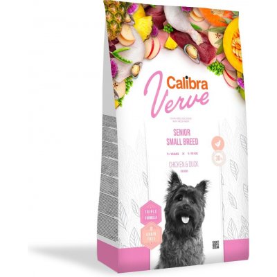 Calibra Dog Verve GF Senior Small Chicken&Duck 1,2 kg – Zbozi.Blesk.cz