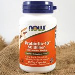 Now Foods Probiotic 10 probiotika 50 miliard CFU 10 kmenů 50 kapslí – Zbozi.Blesk.cz