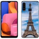 Pouzdro mmCase Gelové Samsung Galaxy A20s - eiffelova věž 4