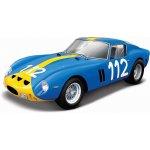 Bburago Ferrari Racing 250 GTO modrá 1:24 – Zboží Dáma