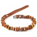 Jantarový Přírodní Obojek pro psy Antiparazitní Proti klíšťatům a blechám Baltské jantary MAX 30-35 cm č. 98 – Hledejceny.cz