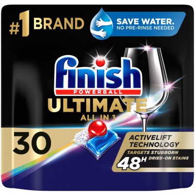 Finish Quantum Ultimate Lemon Sparkle Kapsle do myčky nádobí 30 ks – HobbyKompas.cz
